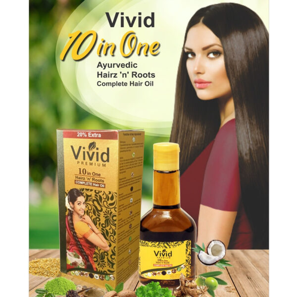 Vivid Premium Herbal Hair Oil