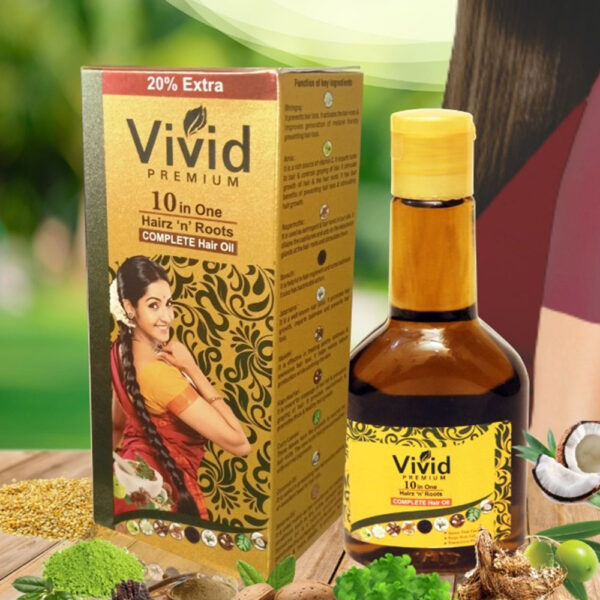 Vivid Premium Herbal Hair Oil