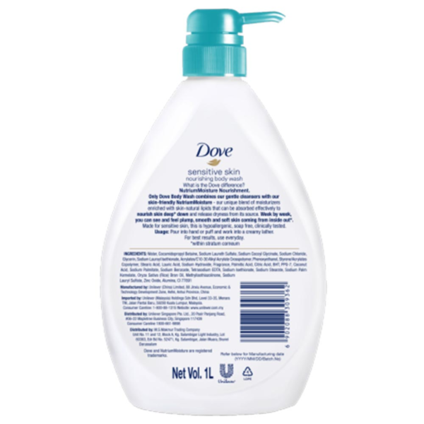 Dove Sensitive Skin Body wash Moisture