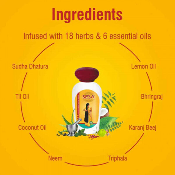 Sesa Ayurvedic Kshir Pak Vidhi Herbal Hair Oil