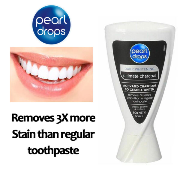 Pearl Drops Daily Whitening Ultimate Charcoal Toothpolish