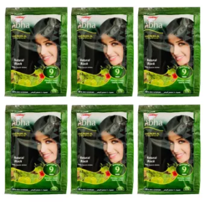 Natural Black Abha Henna Hair Colour