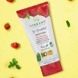 Strawberry 3 in 1 Face Wash Face Scrub and Face Mask