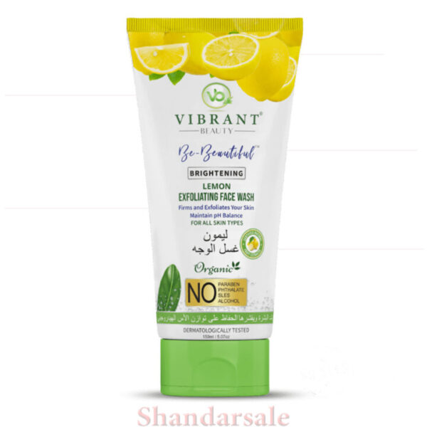 Vibrant Beauty Brightening Lemon Exfoliating Face