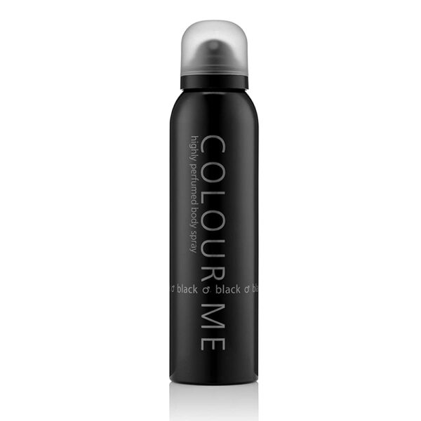 ColourMe Black Highly Perfumed Body Spray 150ml