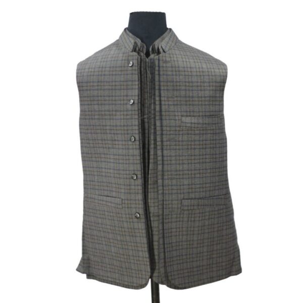 Mens Fancy Waistcoat Casual Use Wasket SW-34