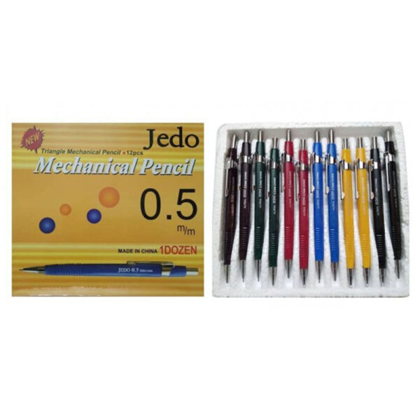 Camier Jedo Traiangle Mechanical Pencil 0.5mm Full Pack