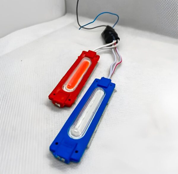 High Quality Red and Blue Flasher Light Waterproof 12V LED Light For Bike and Cars - Image 3