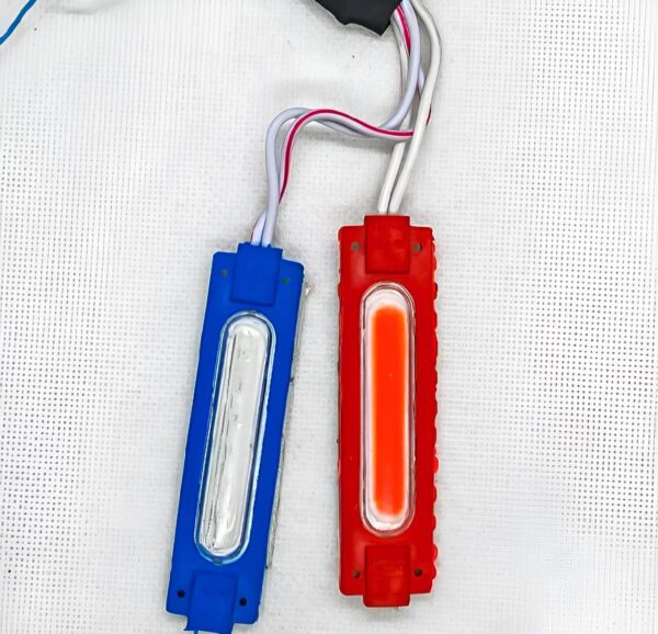 High Quality Red and Blue Flasher Light Waterproof 12V LED Light For Bike and Cars