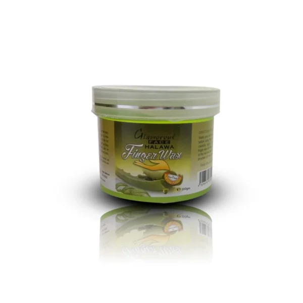 (aloe vera )  Glamorous Face Halawa Finger Wax 150 Gm