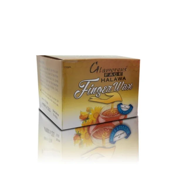 (honey)  Glamorous Face Halawa Finger Wax 150 Gm