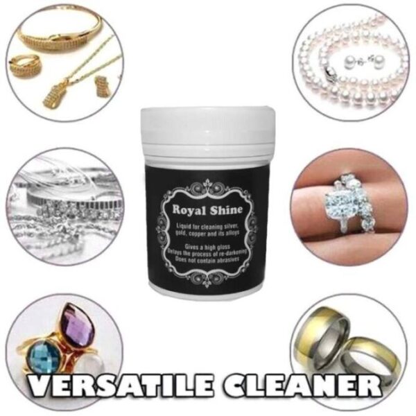 Jewellry Cleaner Cleaning Solution Tarnish Remover Diamonds Color Gold Jewelry Stain Cleaner 30G - Image 2