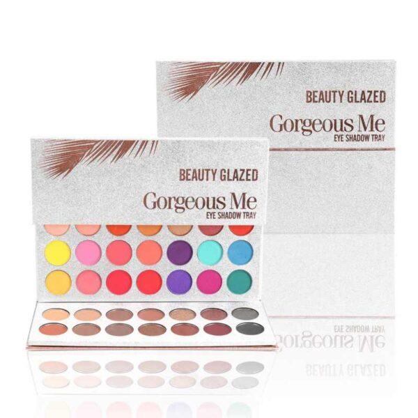 Gorgeous Me Make Up Palette Eye Shadow 63 Colors Eyeshadow Pallet Pigmented Matte Shimmers Metallic Blendable Waterproof