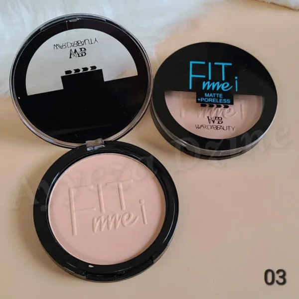 Wardabeauty Fitme Face Compact Powder (Random Shade) - Image 3