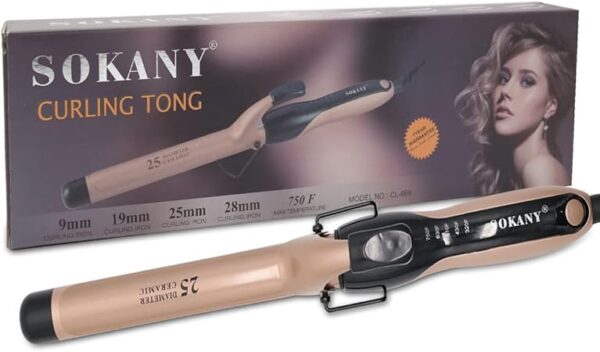 Sokany CL-666 25mm Barrel Hair Curling Iron