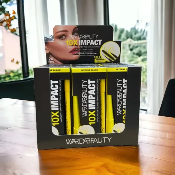 Warda Beauty Makeup 3 In 1 10XL Mascara Set - Image 3