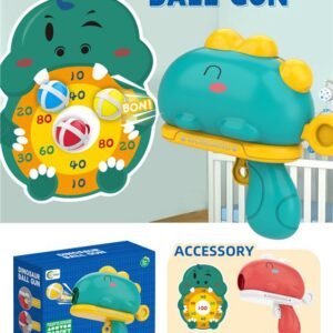 Dinosaur Ball Gun Game (Random Color)