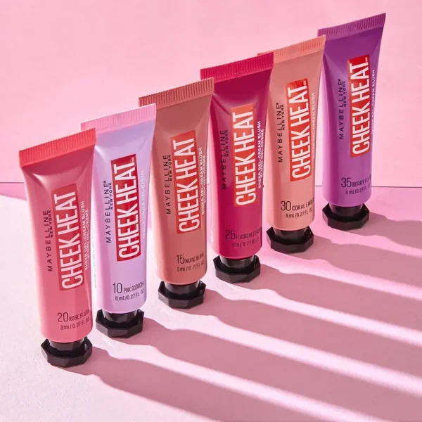 MAYBELLINE CHEEK HEAT GEL CREAM BLUSH (Random Shade) - Image 2