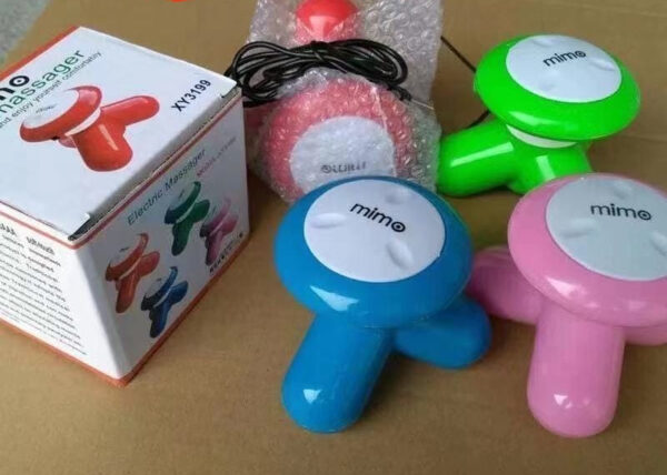 Mini Mimo Massager with Box (Cell Operate and Direct USB Power both options) random color - Image 2