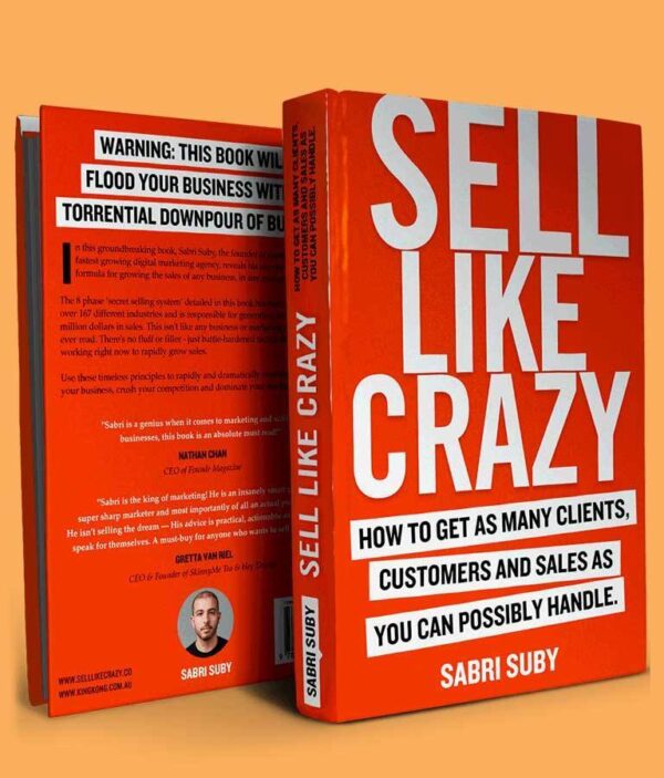 SELL LIKE CRAZY BY SABRI SUBY (book)