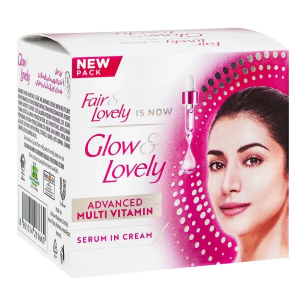 Fair & Lovely Is Now Glow & Lovely Advanced Multi Vitamin Serum In Cream Tube & Jar - Pack of 2 - Image 8