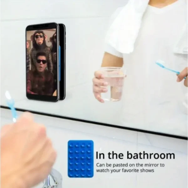 Mobile bubble Grip | Silicone Suction Cup Phone Strong Grip Holder, Hands-Free use Mobile Phone Holder (Random color) - Image 4