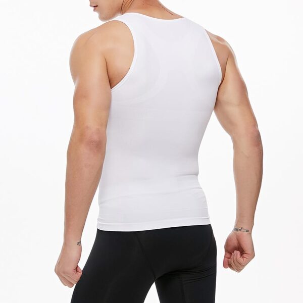 Slim n Lift Men tummy slimming Vest  Men's Slimming Shirt - Image 5