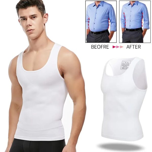 Slim n Lift Men tummy slimming Vest  Men's Slimming Shirt