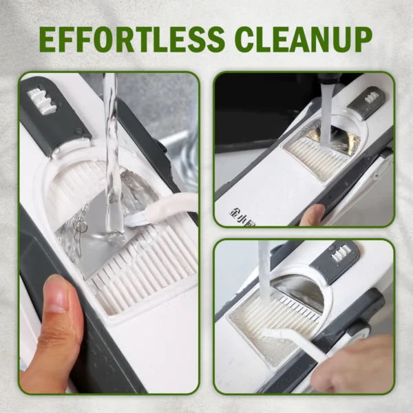 Mandoline Food Slicer Vegetable Cutter, Safe Food Chopper (random color) - Image 7