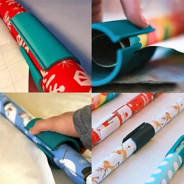 Art Sliding Wrapping Paper Cutter (Random Color) - Image 3