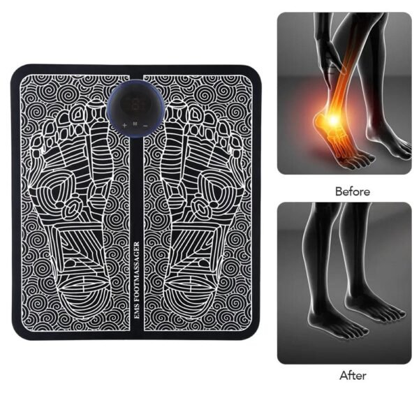 Electric EMS Foot Massager, Foldable Electric Foot Massage Mat - Image 6