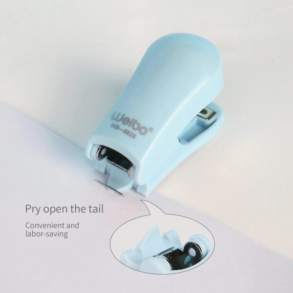 Portable Durable Staplers Office and schools Plastic Stapler stationery - Image 5