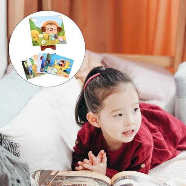 Creativity Children Stickers Painting Kits DIY Handmade Sensory Educational Toys (Number Of Pages 8) - Image 10