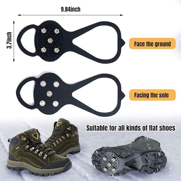 1 pair Universal Non-Slip Gripper Spikes - Image 10