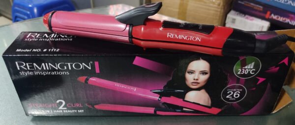 Remington 2 in 1 Hair Straightener + Curler: Versatile Styling Tool for Straightening and Curling Hair - Image 4
