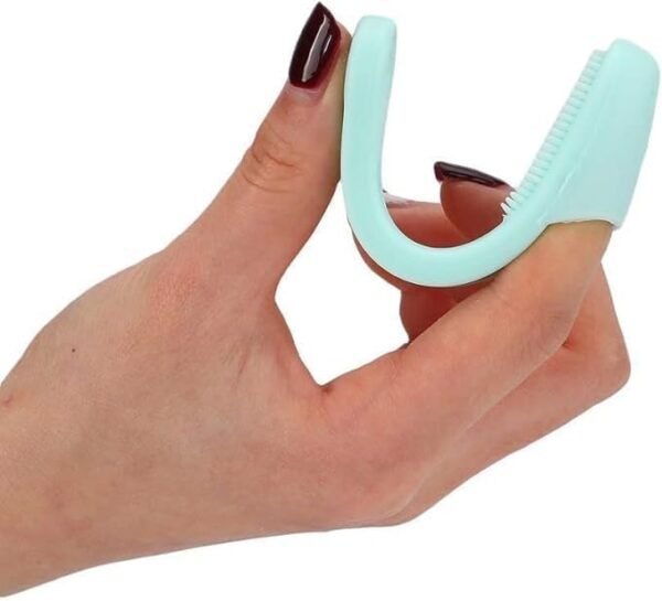 Silicone Facial Finger Nose Brush  Face Cleaner Blackhead Remover (PACK OF 2) (Random color) - Image 12