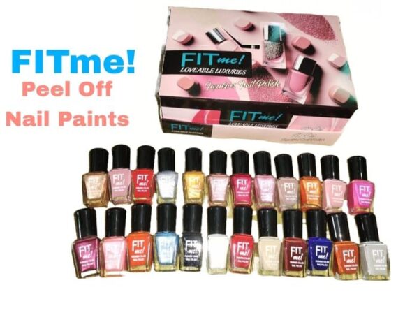 Pack of 24 - Fit me ! nail paint | Polish, Attractive Colors, Smooth Finishing - Image 2