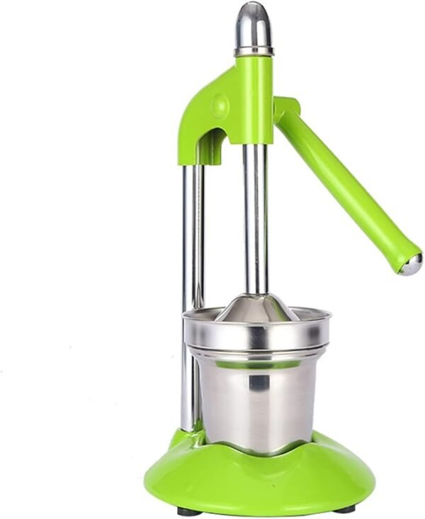 Manual Juicer, Hand Press Citrus Presser with Stainless Steel Cup, Portable Countertop Juice Squeezer for Lemon (Random color) - Image 3