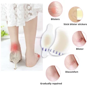 pack of 8 Anti-Wear Foot Stickers