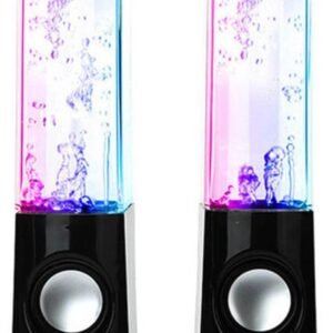 Water dancing speakers (random color)