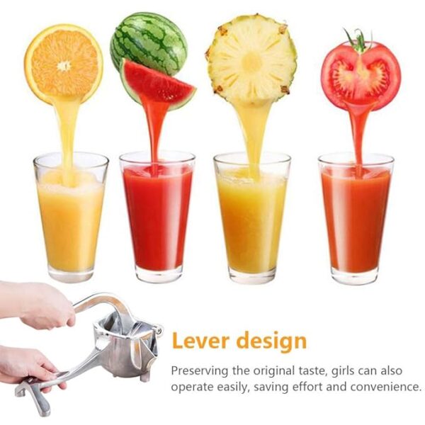 Manual Juice Extractor | FRUIT HAND PRESSURE JUICER SQUEEZER - Image 5