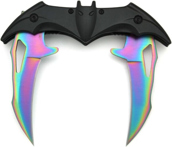 Batman Knife – Multi coloured Blades