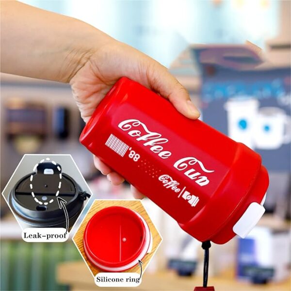 Stainless Steel Thermos Flask Coffee Mugs Hot/Ice Coffee,Tea, (random color) - Image 3