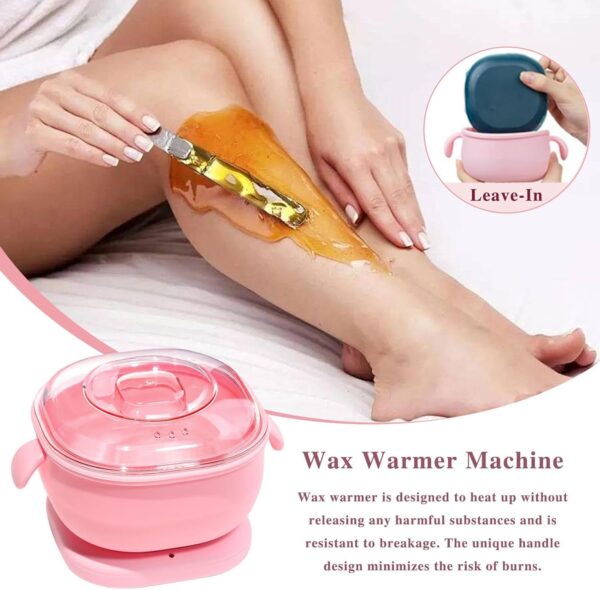 Wax Heater - Made With Silicone, Quick & Easy Hair Removal