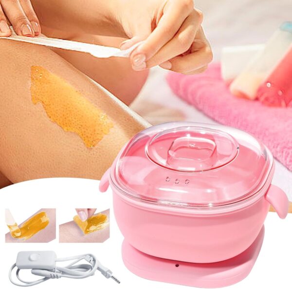 Wax Heater - Made With Silicone, Quick & Easy Hair Removal - Image 4