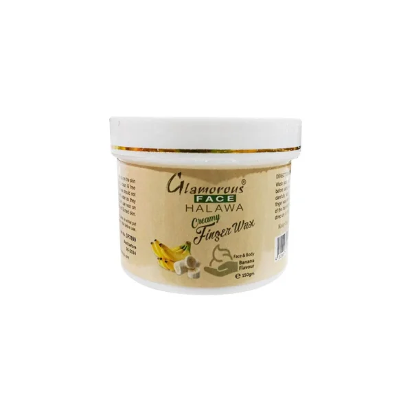 (Banana)  Glamorous Face Halawa Finger Wax 150 Gm - Image 2