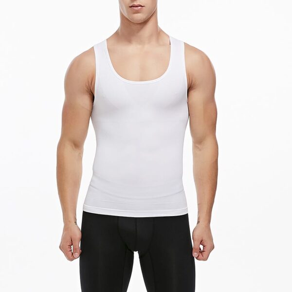 Slim n Lift Men tummy slimming Vest  Men's Slimming Shirt - Image 8