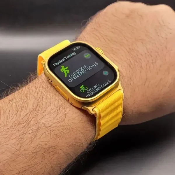 G9 Ultra Pro Smart Watch Golden Edition - Image 3