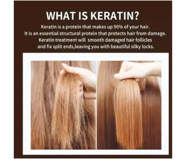 Brazil Nut Keratin Hair Mask | Hair Straightener, Hair Nourishment 1000ml - Image 7