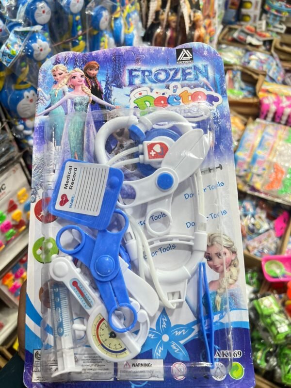 Doctor set toys for kids - Medical Kit Set - Nursing Kit - For Girls and Boys Frozen Edition - Image 2
